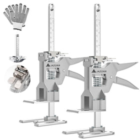 JAZORR arm jack shows sturdy metal construction for heavy panel lifting