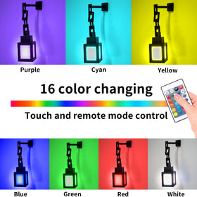 JBEIY Pixelated Lantern Touch Switch for quick color changes