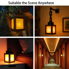 JBEIY Pixelated Lantern wall or table mounting options