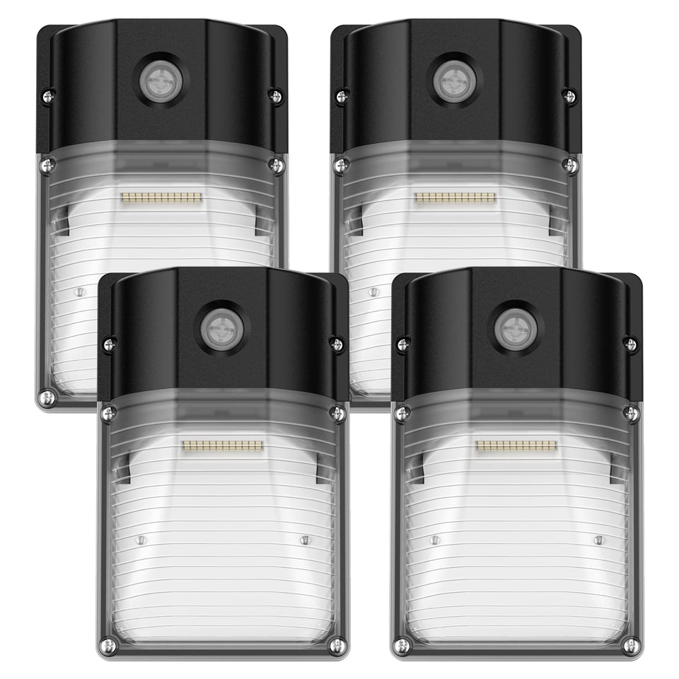 JC-LGL 30W Wall Pack front view with 3600lm output for outdoor security lighting