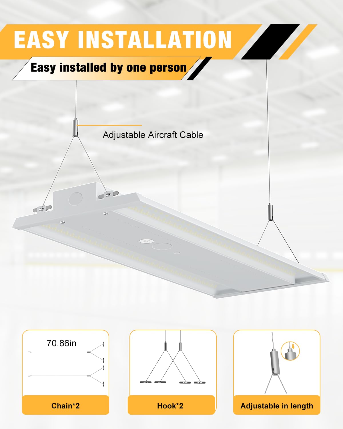 JC-LGL 5000K daylight color temperature emphasizes crisp visibility.