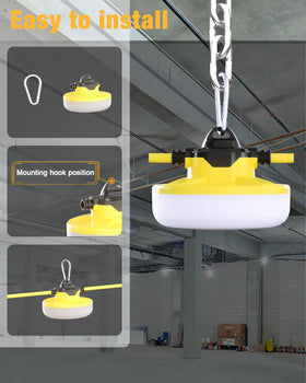 JC-LGL string lights with hooks offer flexible on-site positioning