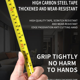 JCBCKJ metric and inch markings simplify on-site conversions.