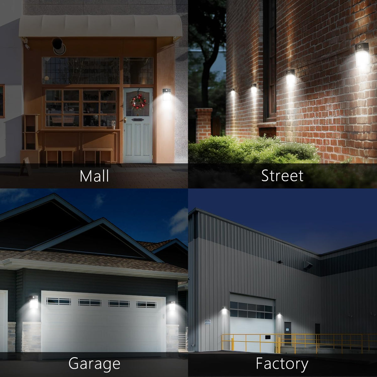 JC-LGL 2-pack ETL-DLC certified lights offer durable, long-life performance.