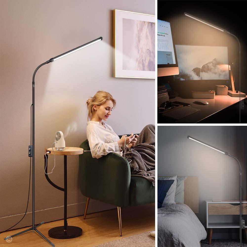 JCOTTON USB-powered lash light runs on 5V/2A for mobility
