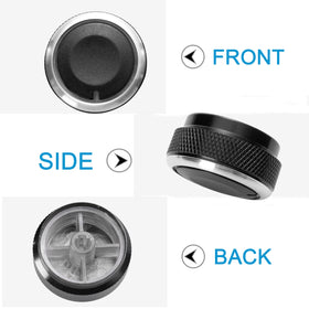 JDMCAR Tacoma HVAC knob dial close-up highlights premium materials and smooth grip.