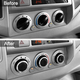 JDMCAR Tacoma knob finish close-up reveals sleek, rugged surface.