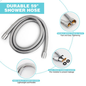 JDO anti-clog nozzles prevent lime buildup for steady, refreshing streams.