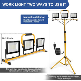 JDZKOMKE heat-dissipation system maintains brightness during extended operation