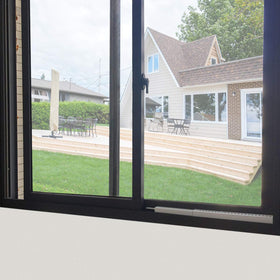 JEACENT window bar adhesive installation shows quick, tool-free setup
