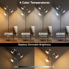 Jeagop floor lamp remote control for easy, hands-free lighting adjustments.