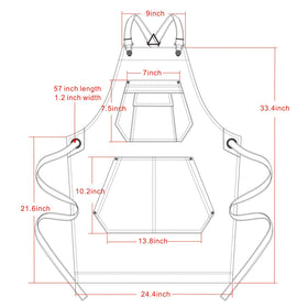 Jeanerlor bronze hardware including rivets and grommets for durability.