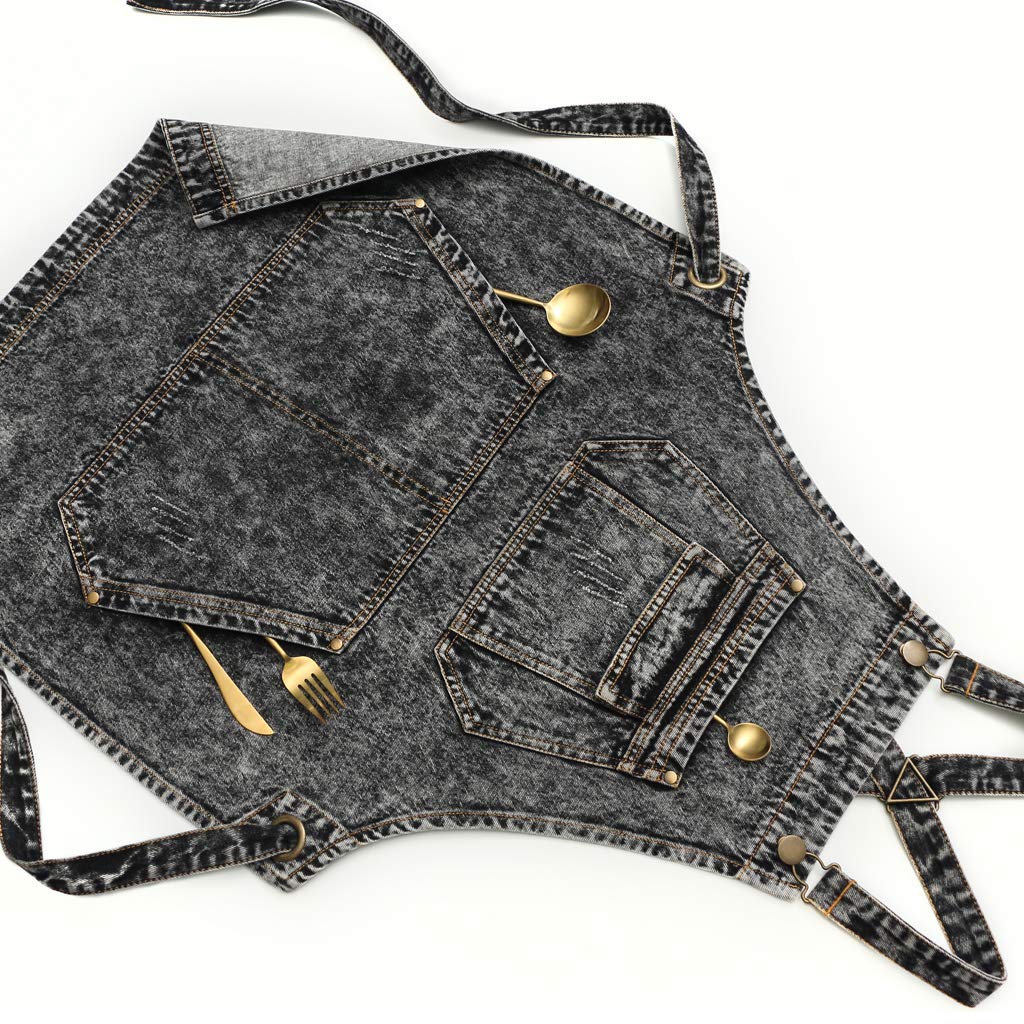 Jeanerlor deep outer pocket helps organize tools efficiently.