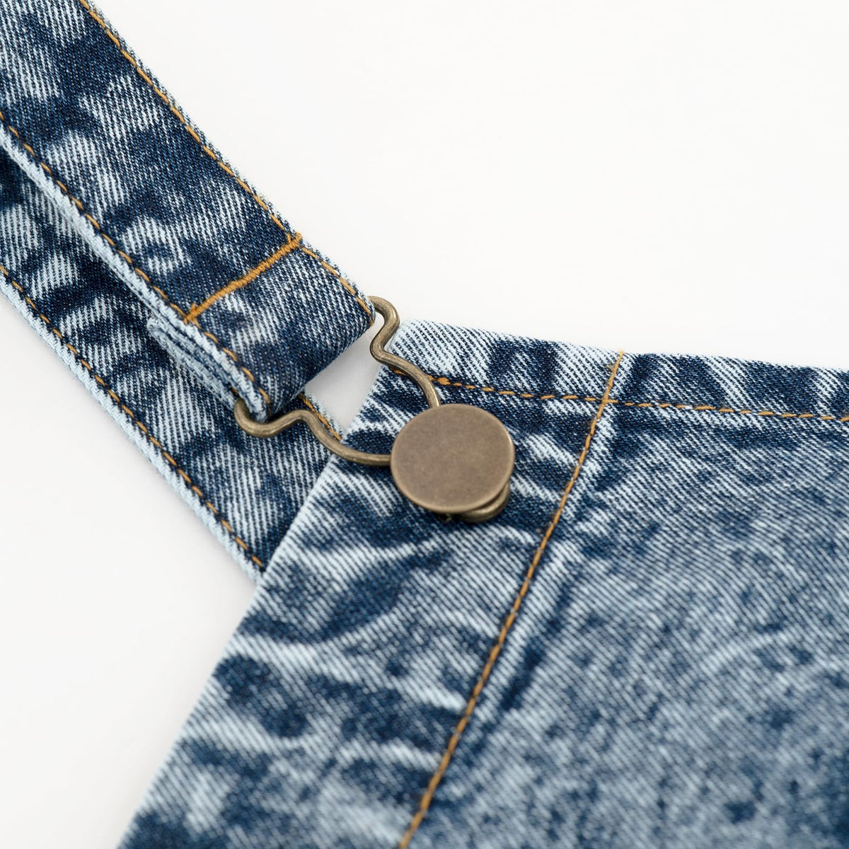 Jeanerlor womens-fit denim apron designed for comfortable wear
