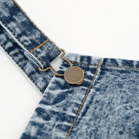 Jeanerlor womens-fit denim apron designed for comfortable wear