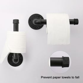 Jeasor left black robe hook offers convenient hanging for robes or towels.