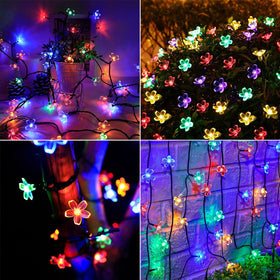 Jedavai 200-led outdoor lights spark festive scenes for gardens and patios