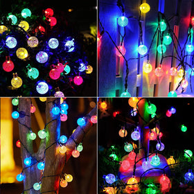 Jedavai Solar String Lights show eight modes for weddings and parties, enabling varied moods.