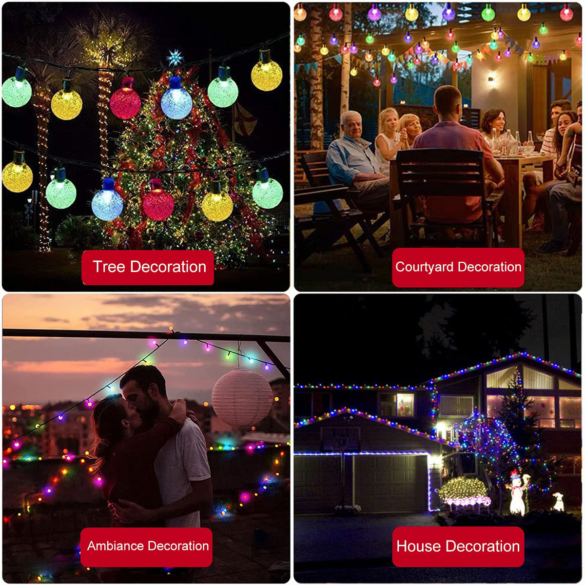 Jedavai outdoor lights suit garden, patio, weddings, and parties with reliable performance.