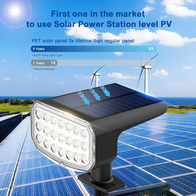 JEJOT night-time illumination showcases strong solar power after dark.