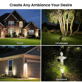 JEJOT cordless solar design frees you from wiring and outlets.