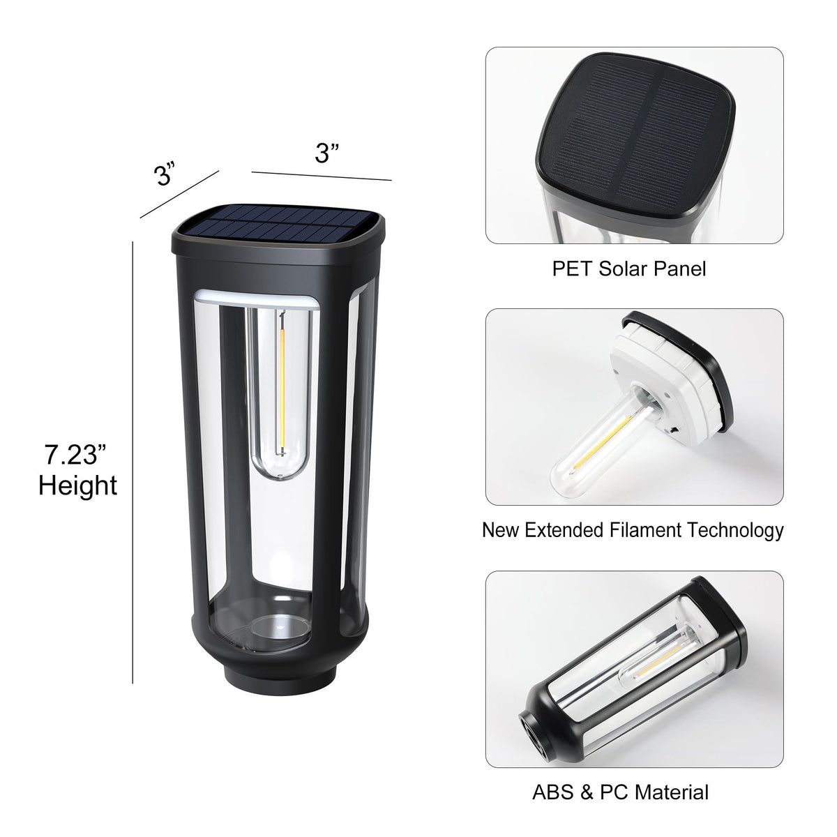 JEJOT solar pathway light enhances garden decor along walkways.