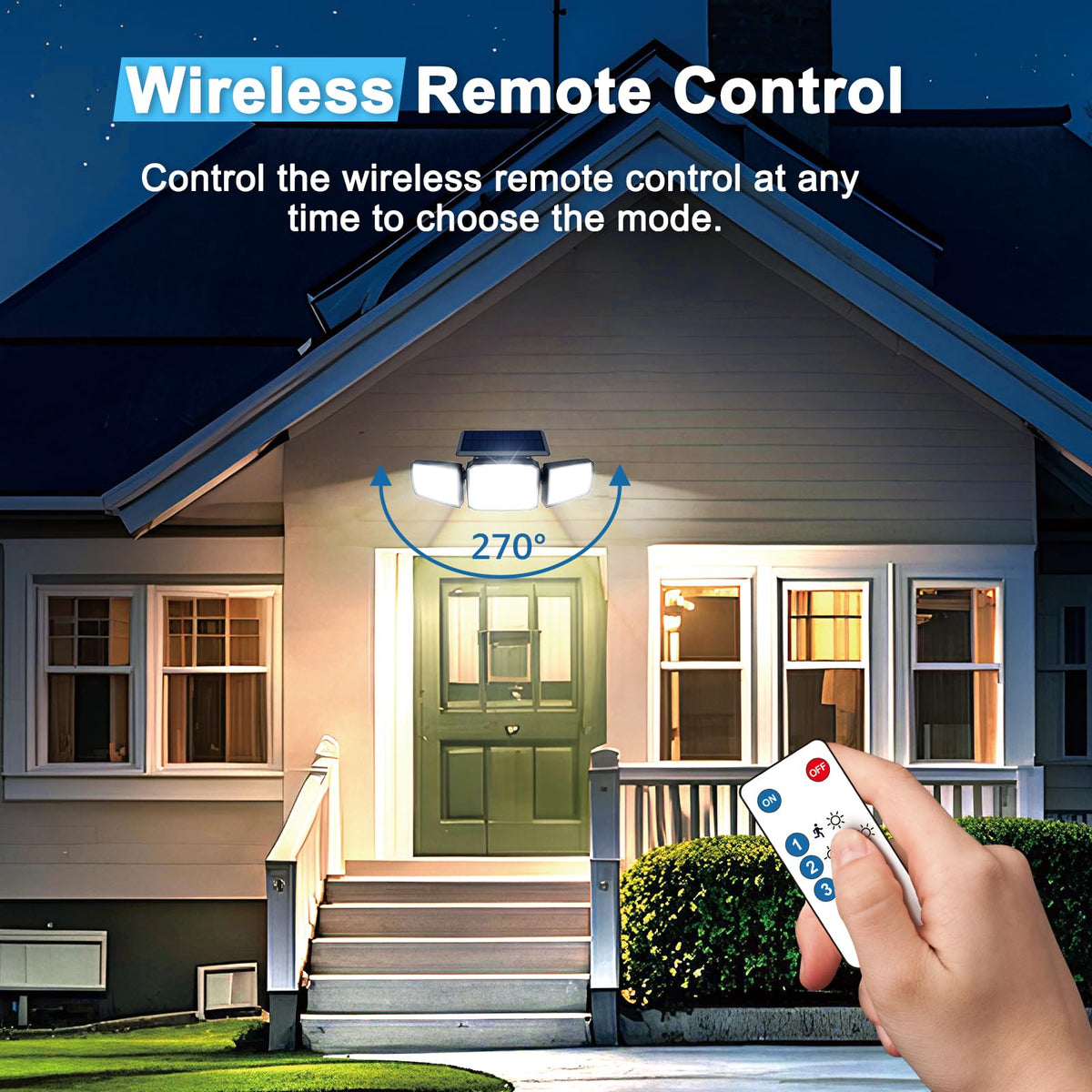 JEJOT wireless installation shown with quick mounting on wall.