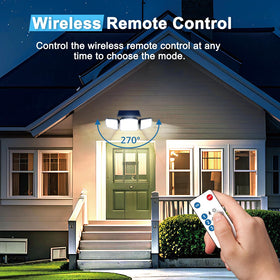 JEJOT wireless installation shown with quick mounting on wall.