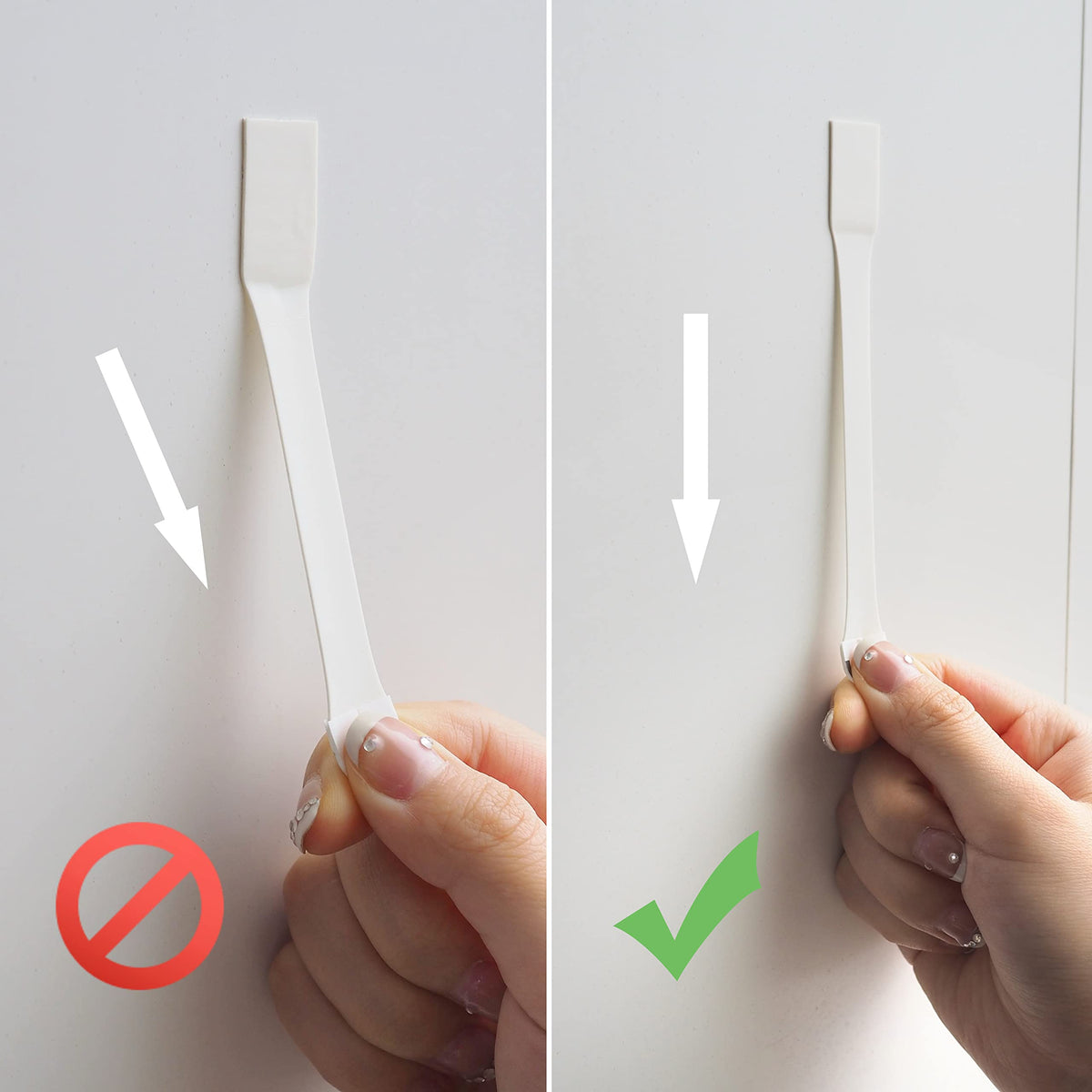 Jellysub damage-free solution repositions decor without residue.