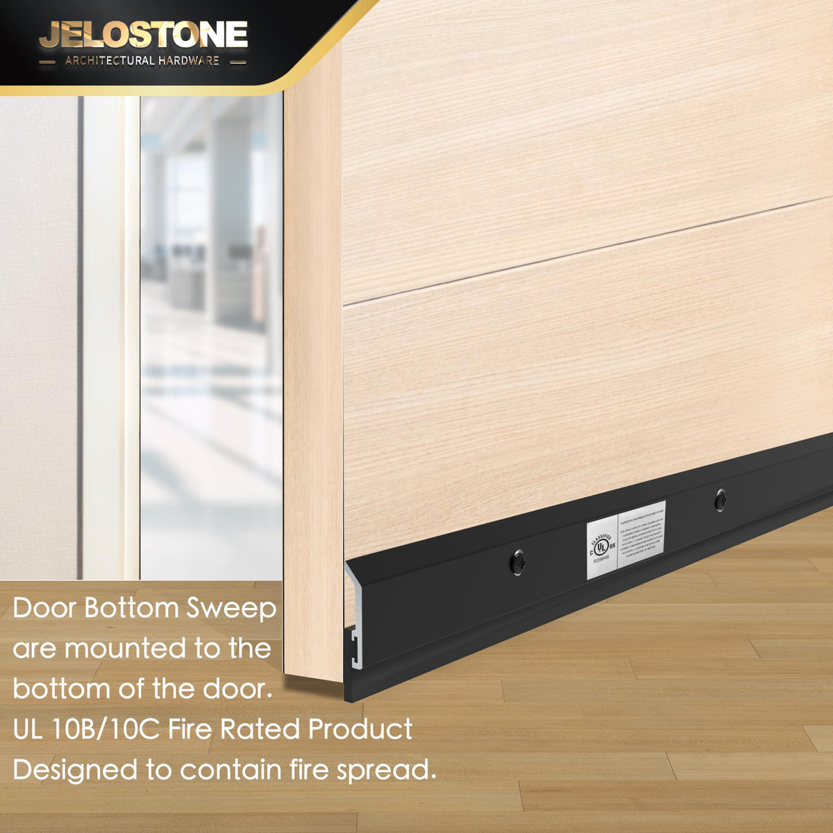 JELOSTONE N315 gap sealing up to 7/16 inch for versatile fit.