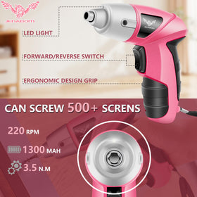 JENABOM 3.5Nm screw gun in use for fast screws.