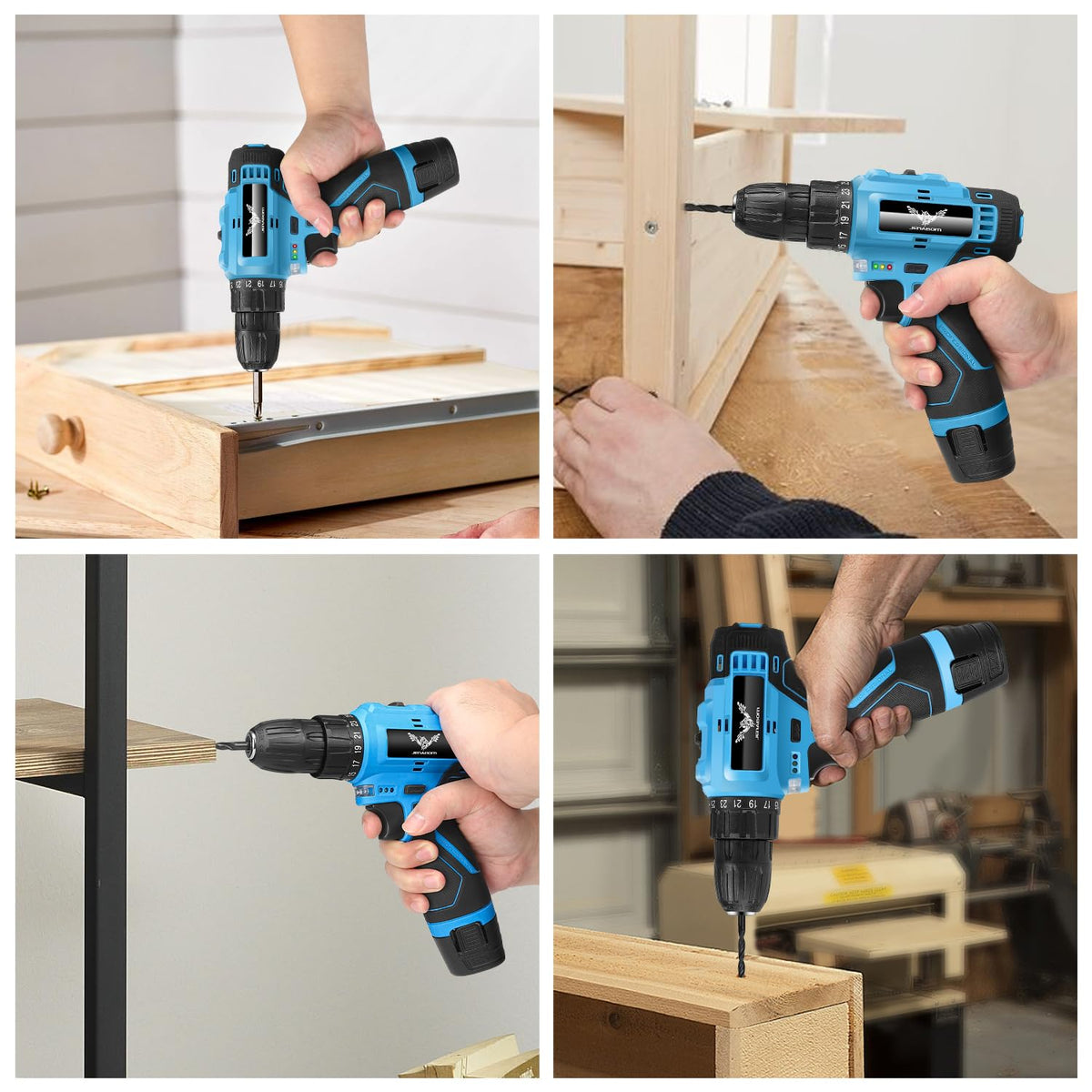 Jenabom full-size screwdrivers and bit driver handle for manual tasks.