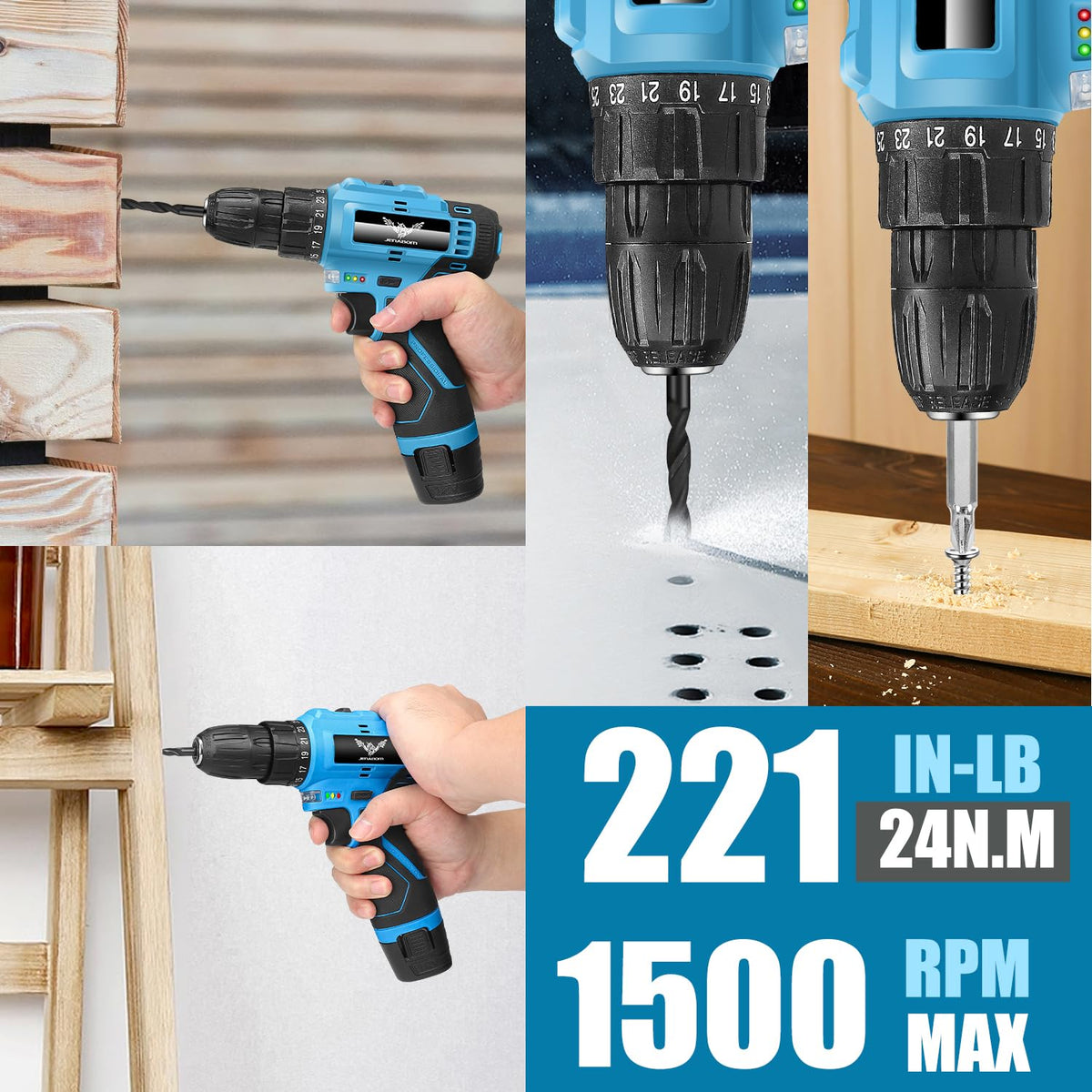 Jenabom precision screwdrivers handle small fasteners with accuracy.
