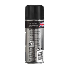 Jenolite Chrome Spray Paint on glass or hard plastics for chrome look.