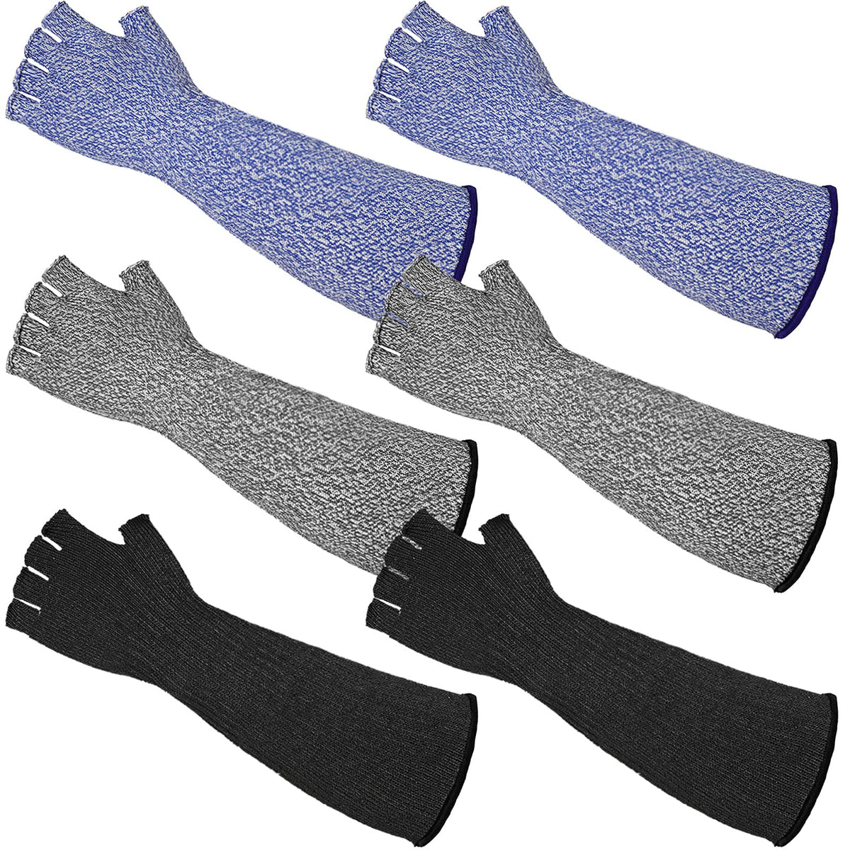 JenPen arm sleeve pack in black gray blue colors for daily protection
