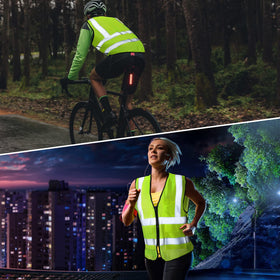 JenPen safety vest night visibility supports outdoor activities in low light.