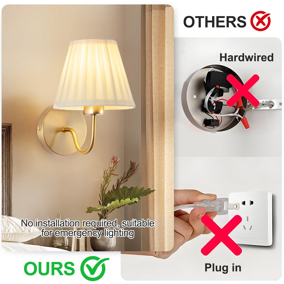 JERANDO rechargeable RGB bulbs provide customizable colors and mood lighting.