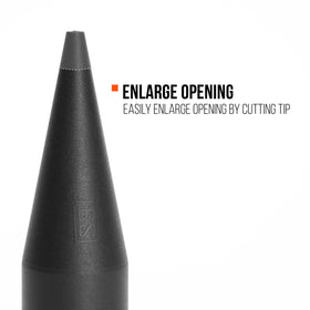 JES Innovations cone nozzle base with outer and inner diameters