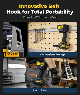 Lightweight, portable JESIMAIK tool ready for automotive and home maintenance