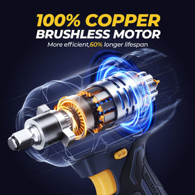 JESIMAIK auto-stop feature prevents over-tightening during use