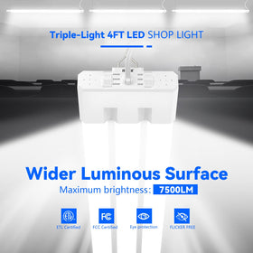 JESLED 30–50W adjustable shop light for different task areas