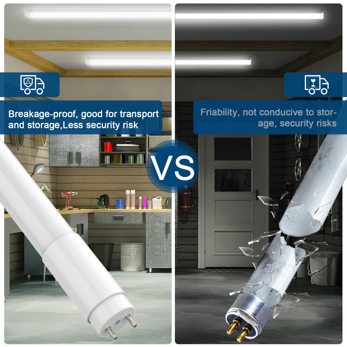 JESLED 50,000-hour lifespan reduces maintenance in facilities.