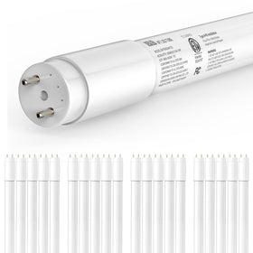 JESLED 4ft T8 LED tube installed in fixture for plug-and-play retrofit.