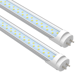 JESLED 4ft T8 LED tube plug-and-play setup for fast installation.