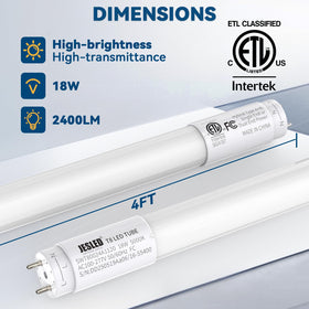 JESLED ballast bypass direct-wire ready LED tube