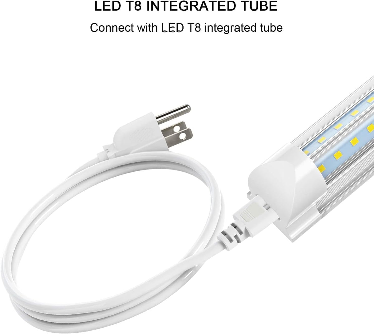 JESLED garage lighting setup demonstrates versatile workspace illumination