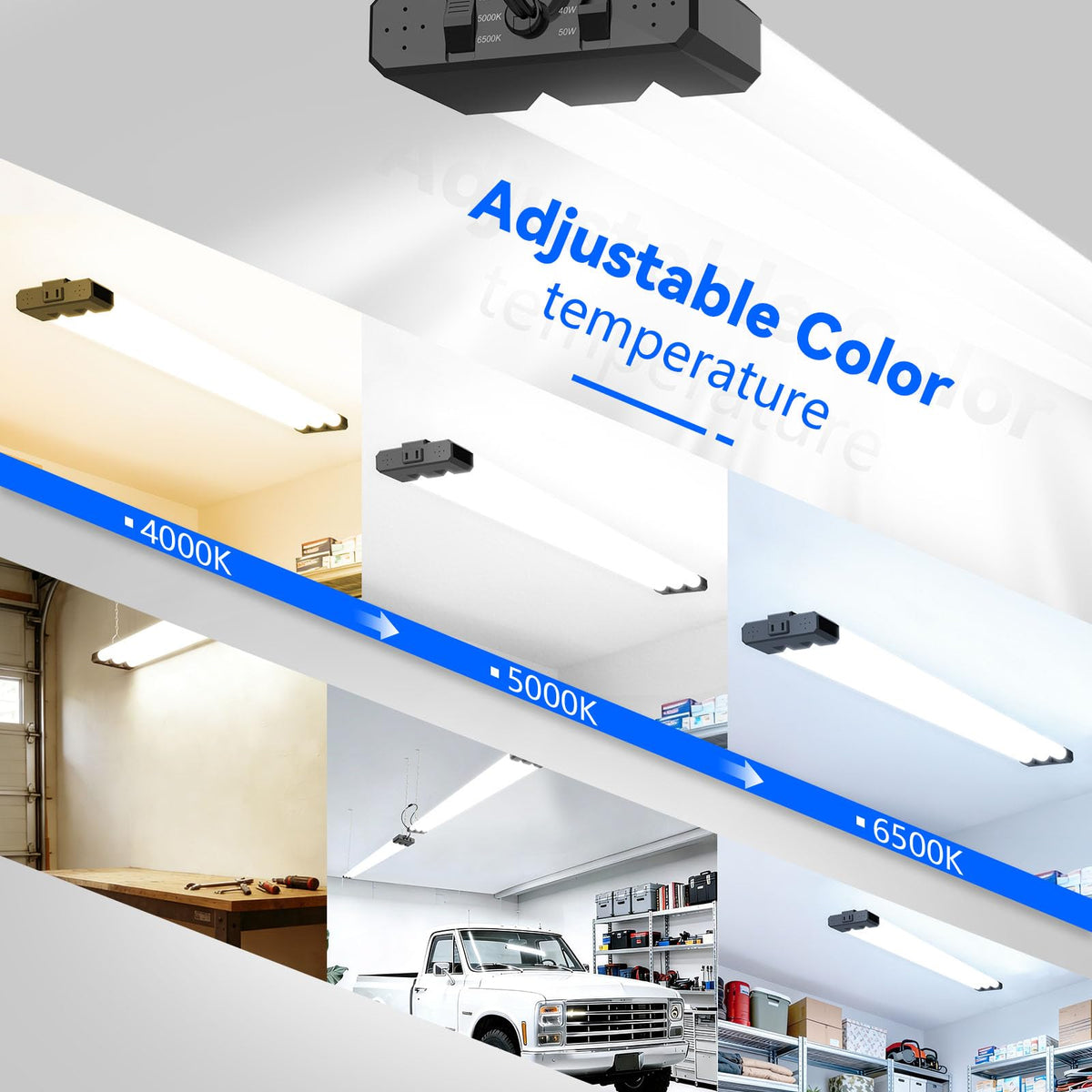 JESLED adjustable wattage settings for task-specific brightness
