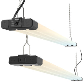JESLED LED shop light with triple-tube brightness for even garage illumination