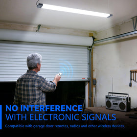 Wide coverage from three-tube design avoids dark spots