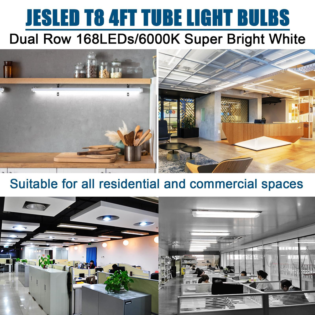 JESLED long-life 50,000+ hours for low maintenance.